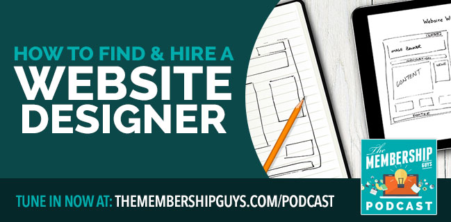 Find a web designer for your membership site