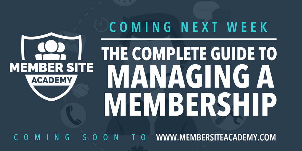 Course - Content Strategy - Membership Management - Coming Soon - Twitter