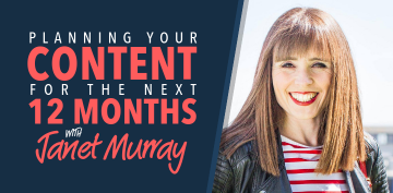 Planning Your Content with Janet Murray