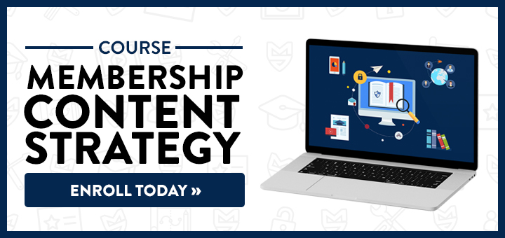Membership Content Strategy Course