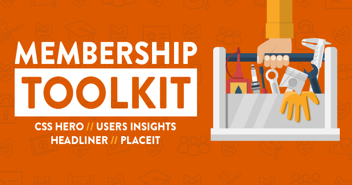 Membership Toolkit CSS Hero Headliner Users Insights PlaceIt