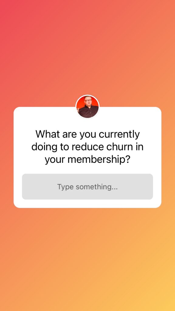Instagram Stories question - churn 