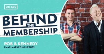 Daily sales from psychology driven emails with Rob and Kennedy