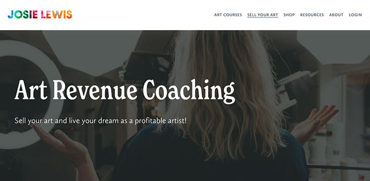 Membership Example - Art Revenue Coaching